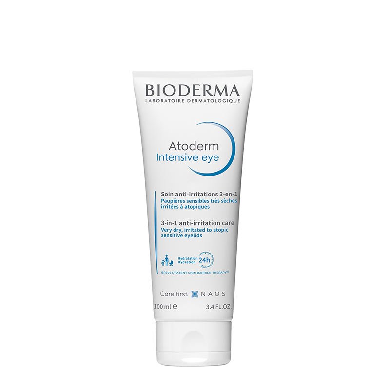 Bioderma Atoderm Intensive Eye Cream for Dry & Sensitive Skin – Soothing Hydration for Under Eye Care – Perfect for Nighttime & Daily Use