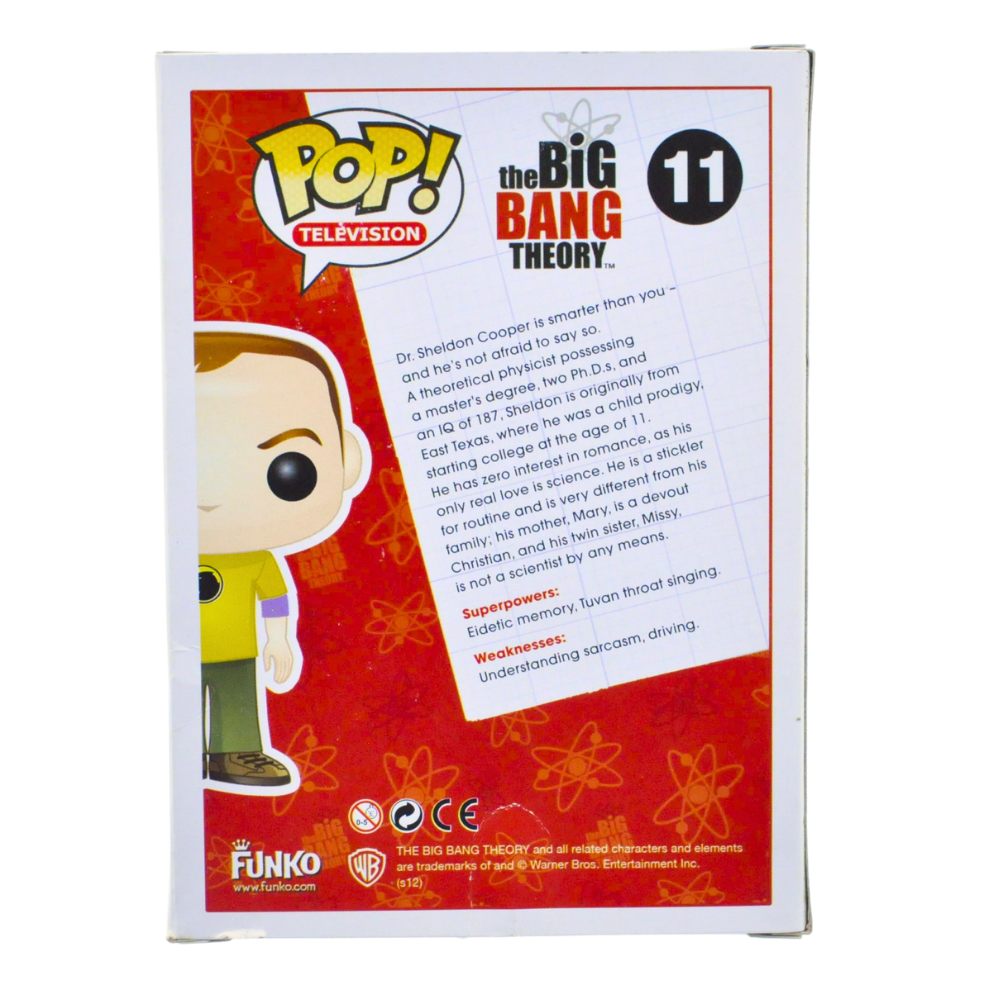 Funko Pop! Sheldon Cooper as Hawkman - Big Bang Theory SDCC 2012 Exclusive Limited Edition /1000 - Collectible Vinyl Figure for Fans & Display