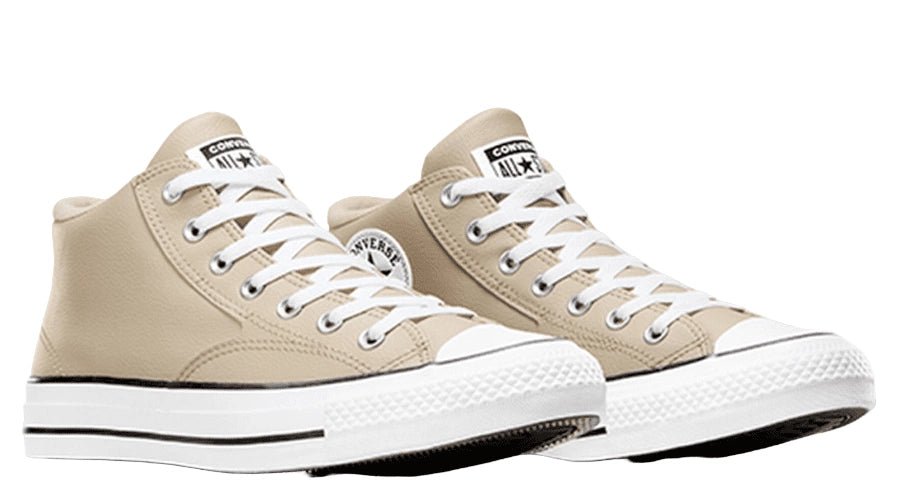 Converse Men's All Star Malden Mid Stone Sneakers - Classic High-Top Canvas Shoes for Casual Wear & Street Style