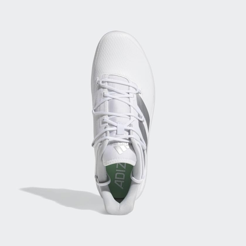 adidas Men's Afterburner 8 Baseball Cleats - Lightweight & Durable for Baseball Training & Games - Perfect for Field, Practice & Competitive Play