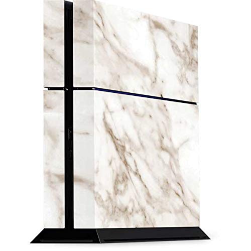 Premium Skinit Decal Gaming Skin for PS4 Console - Originally Designed Taupe Marble Protective Cover | Durable Vinyl Wrap for PlayStation 4 Slim/Pro Controllers & Consoles | Perfect for Gamers & Home Entertainment Setups