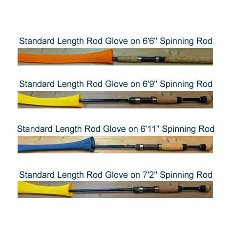 The Rod Glove - Premium Spinning Rod Cover for Fishing Rod Protection | Durable & Lightweight Fishing Gear Accessory | Perfect for Saltwater, Freshwater & Boat Fishing