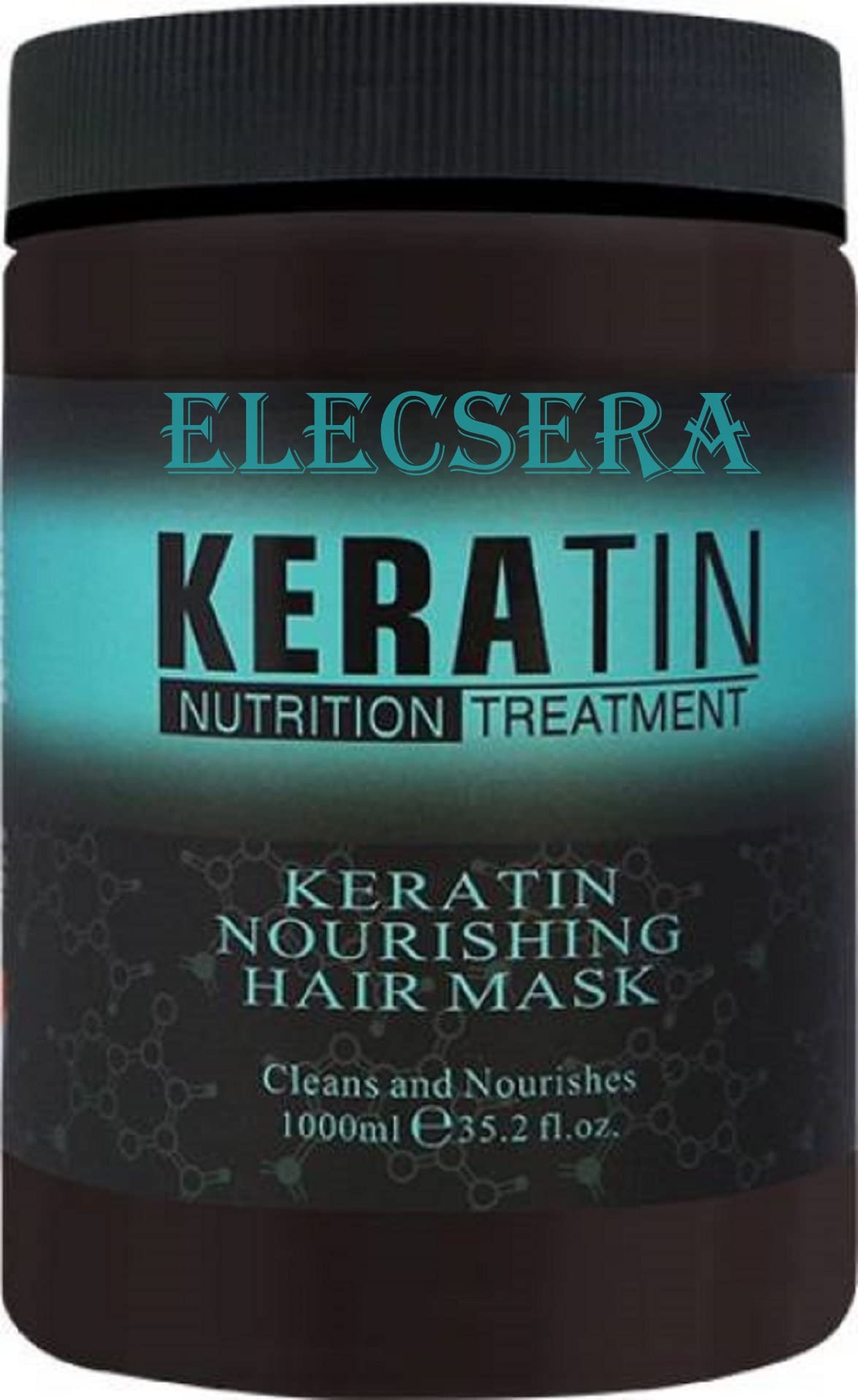 Elecsera Deep Nourishing Hair Mask - 1000ml | Repairing & Hydrating Treatment for Dry, Damaged Hair | Salon-Quality At-Home Hair Care for Women & Men