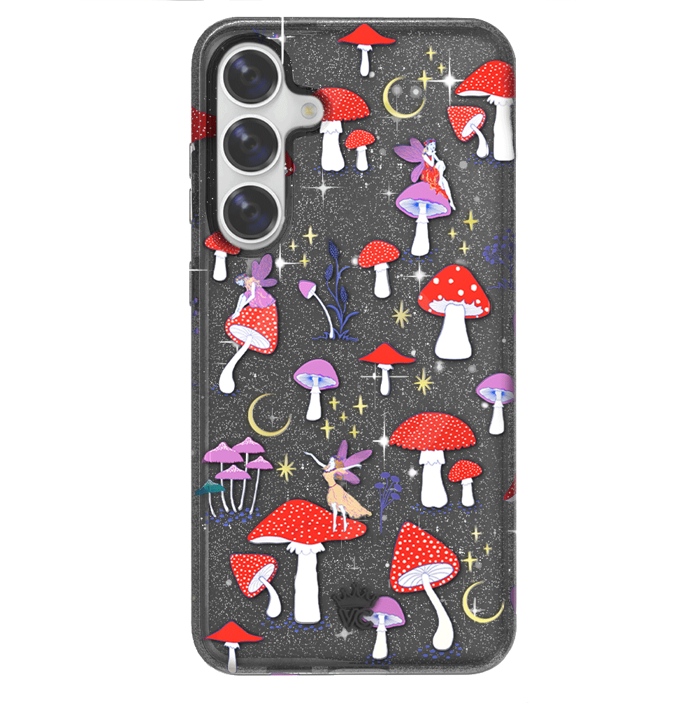 Mystic Mushrooms Samsung Phone Case - Trendy Protective Cover for Galaxy S21, S20, Note 20 - Perfect for Outdoor Adventures, Music Festivals & Nature Lovers