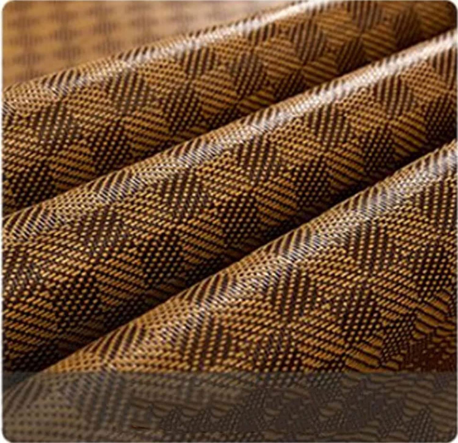 Breathable Rattan Cooling Mattress Pad - Foldable Ventilated Summer Sleeping Mat for Home, School & Dormitory - 90x190cm (35x75inch) - Perfect for Hot Weather & Outdoor Camping