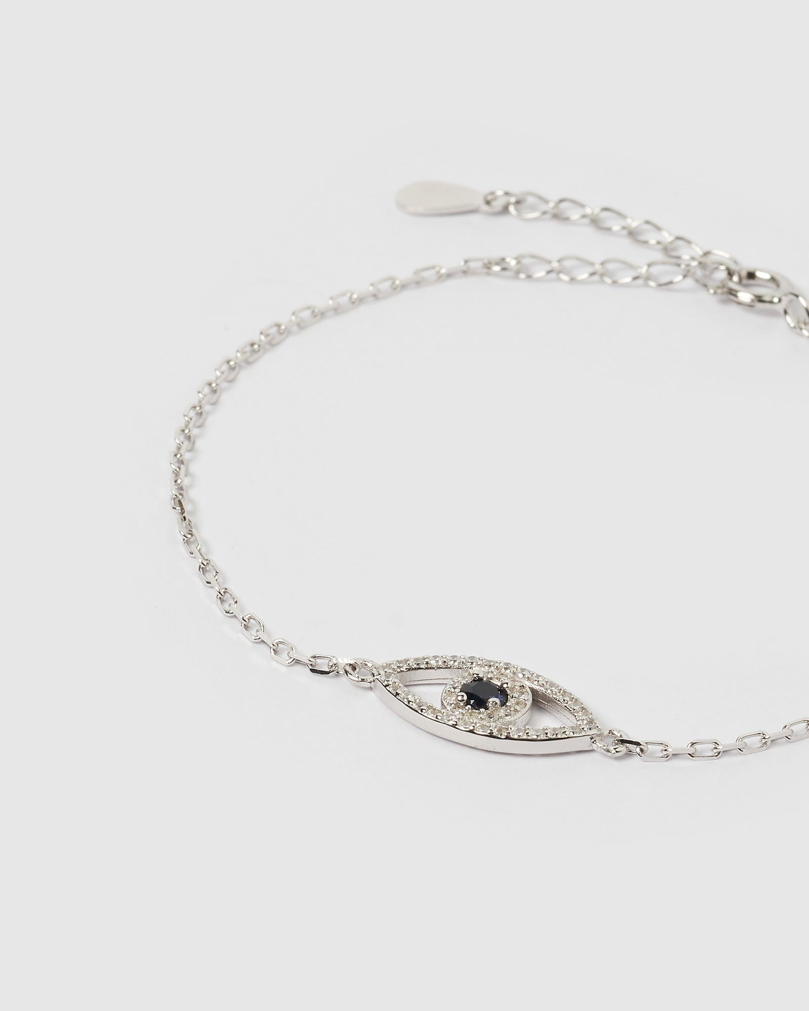Izoa Sterling Silver Arti Eye Bracelet for Women - Protection & Healing Jewelry - Perfect for Meditation, Spiritual Gifts, and Everyday Wear