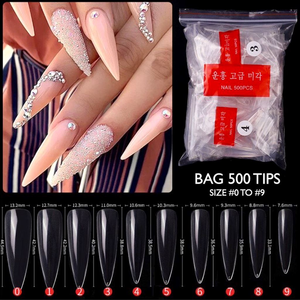 Clear 500ct Bag