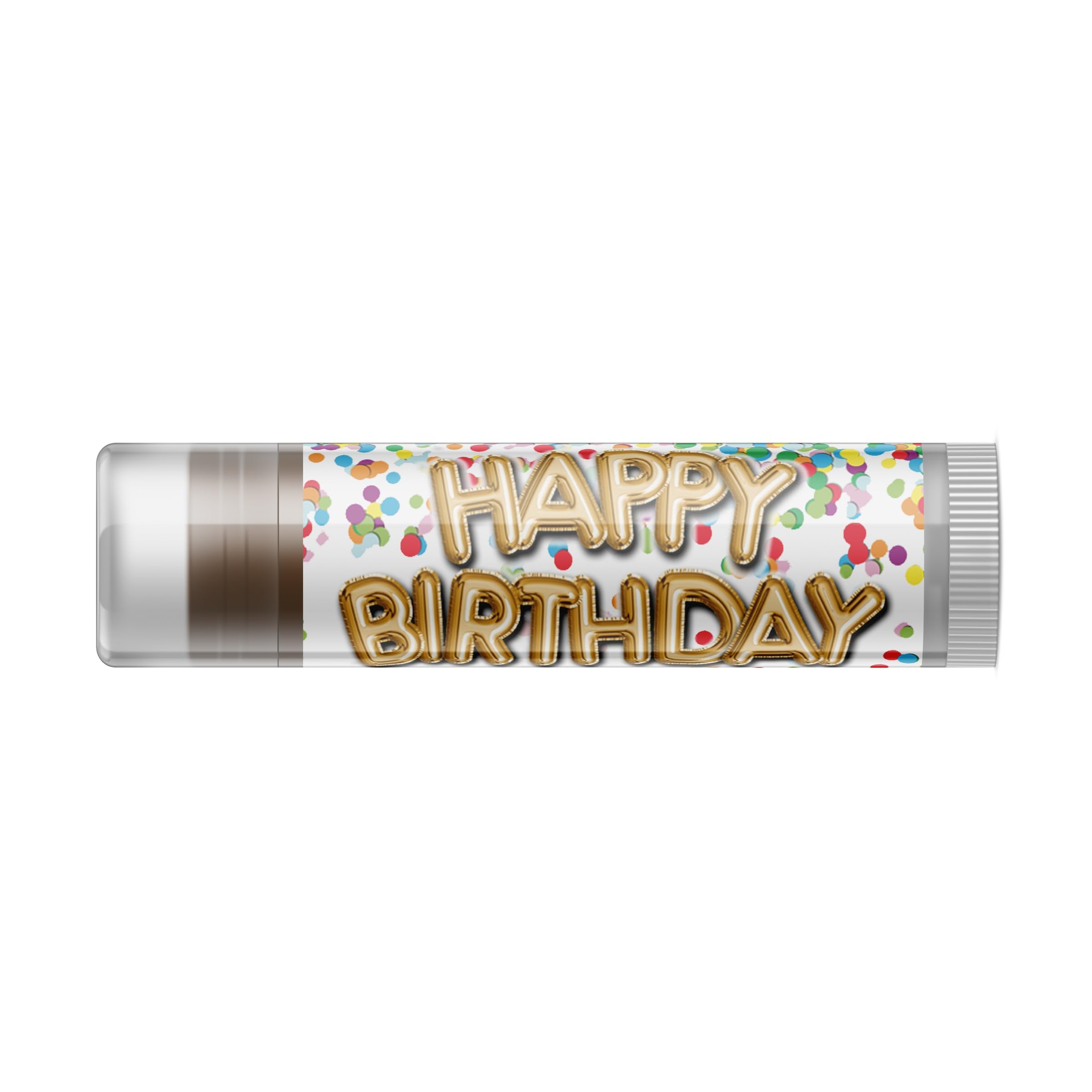 Jumbo Chocolate Lip Balm - Happy Birthday Gift, Moisturizing & Long-Lasting - Perfect for Party Favors, Stocking Stuffers & Everyday Lip Care