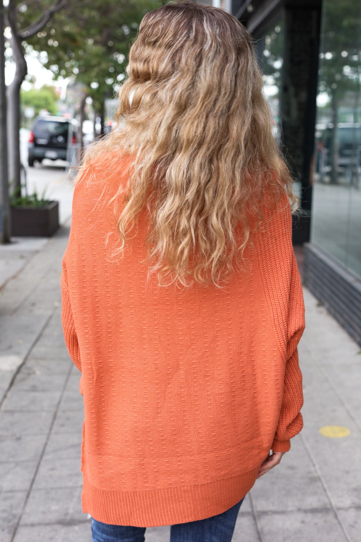 Cozy Pumpkin Asymmetrical Knit Sweater for Women | Fall Fashion Trendy Oversized Pullover | Perfect for Autumn Outfits, Halloween Parties & Cozy Season Layering