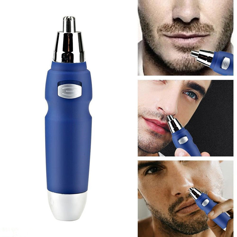 Electric Nose & Ear Hair Trimmer for Men - Safe & Painless Facial Grooming, Beard & Nose Hair Removal Razor - Perfect for Travel, Home & Personal Care Routine