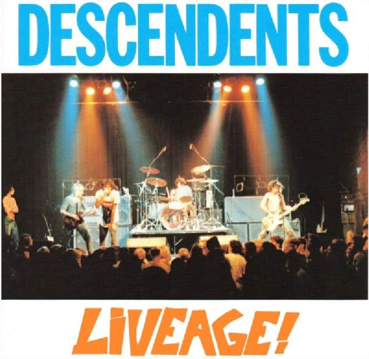 Descendents Liveage Vinyl LP Record - Punk Rock Music Album for Collectors & Fans | Perfect for Home Listening, Gifts & Music Enthusiasts