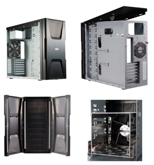 Lian Li Lancool K12B Mid Tower PC Case - High Airflow Gaming Chassis for Custom Builds, Home & Office Desktops