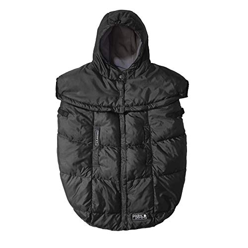 7AM Enfant Winter Baby Carrier Cover - Pookie Poncho 3-in-1 Universal Fit for Ergobaby 360, Lillebaby Ergonomic Carrier | Baby Bunting Bag for Car Seats & Strollers | Adjustable & Grows with Child | Perfect for Cold Weather, Outdoor Walks & Shopping Trips