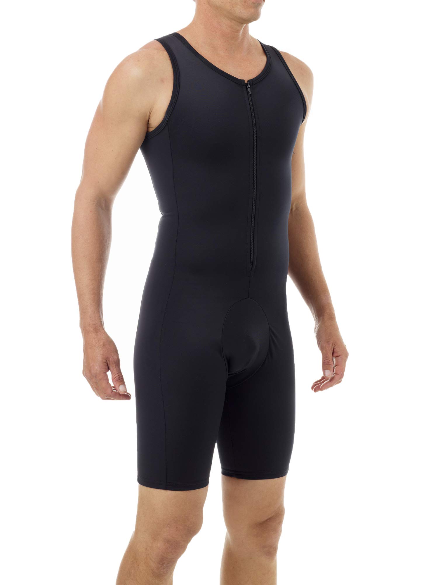 Underworks Extreme Compression Swim Bodysuit for Men & Women - High Performance Swimwear for Lap Swimming, Water Aerobics & Triathlon Training