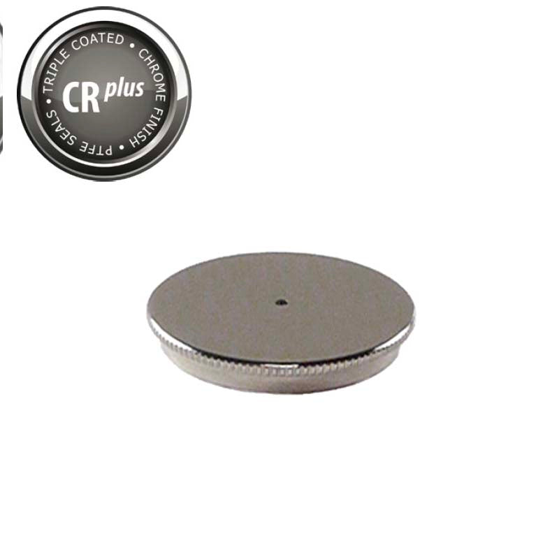 5ml Chrome Screw Cap Lid - Airtight Seal for Essential Oil Bottles, DIY Craft Containers & Travel-Sized Toiletry Jars