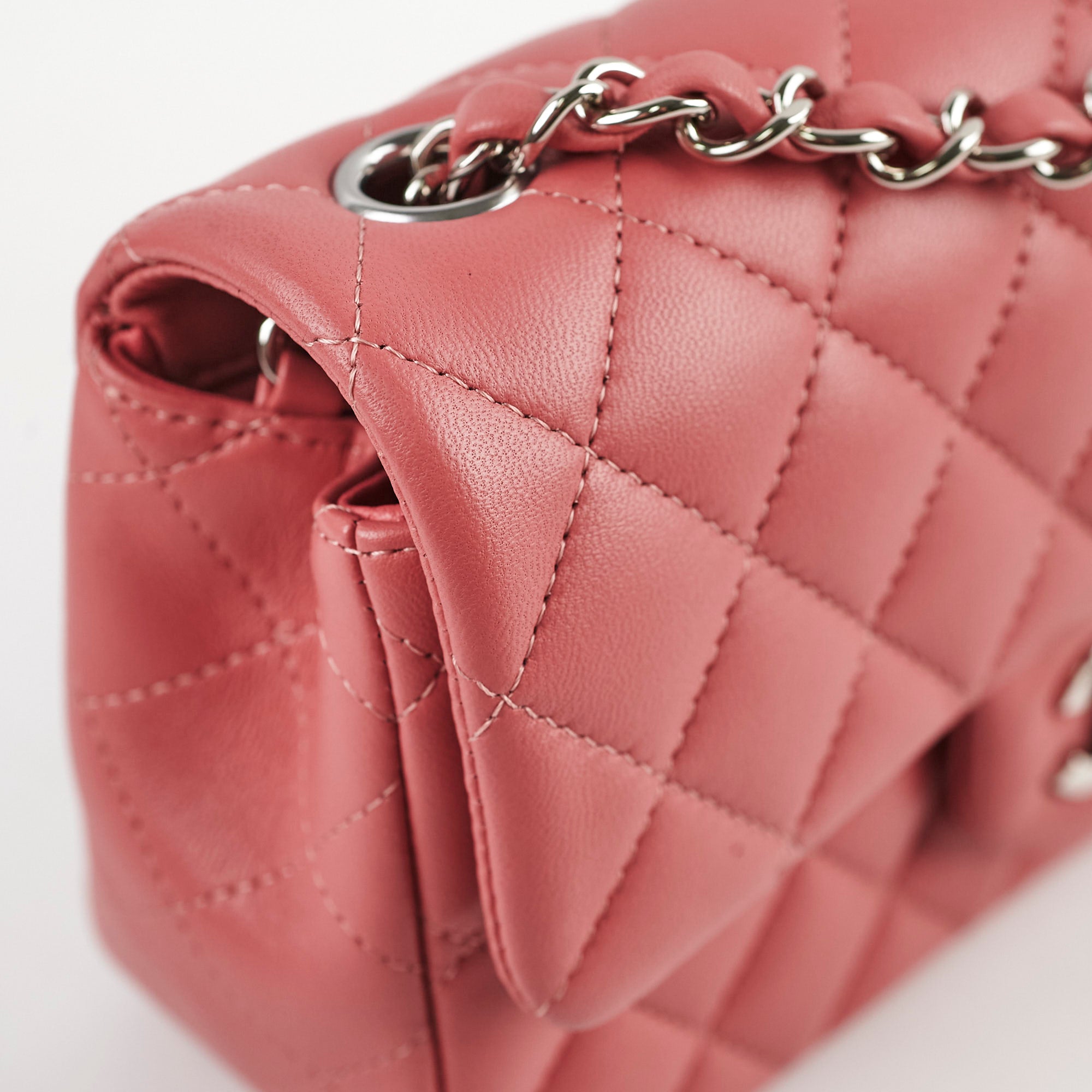 Chanel Mini Rectangular Flap Bag in Pink - Luxury Quilted Leather Crossbody Bag for Women | Perfect for Date Night, Parties & Special Occasions