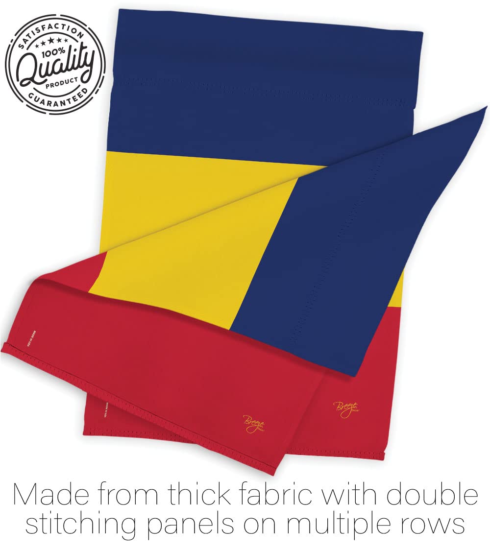 Chad Nationality House Flag Set 28x40