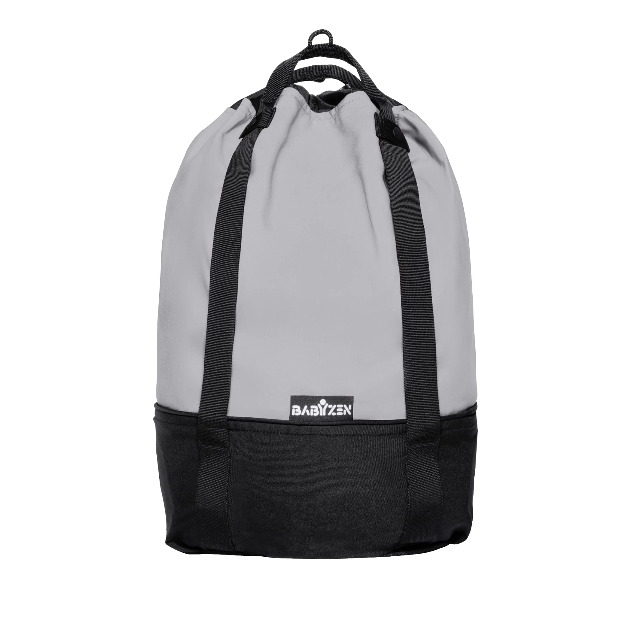 Babyzen YOYO Stroller Bag in Stone - Extra Storage for YOYO2 Stroller with Wheel Base & Hooks - Perfect for Diapers, Toys & Essentials On-the-Go