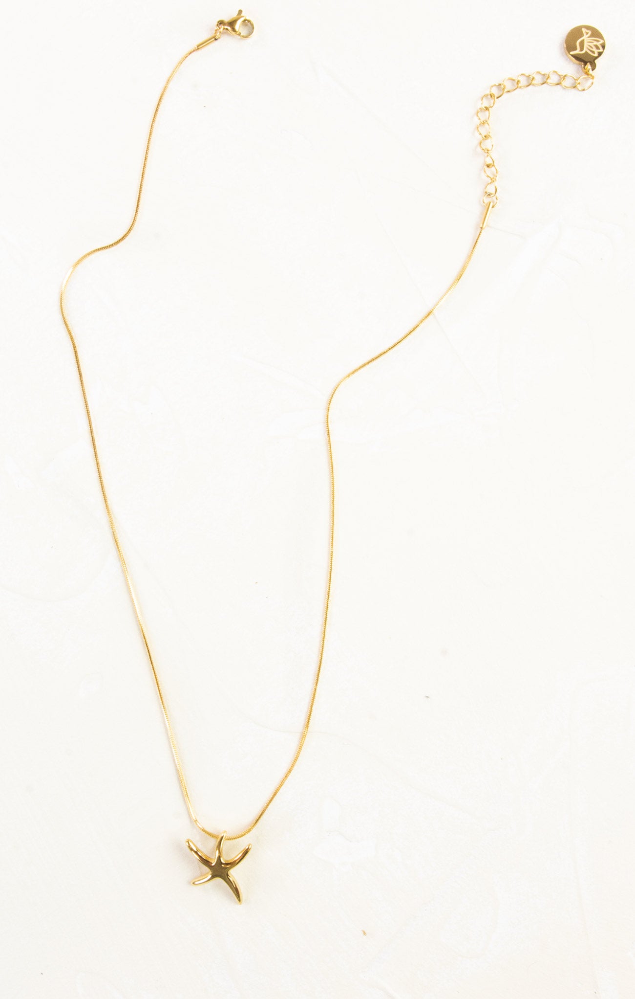 Grace Classic Starfish Necklace - Elegant Sterling Silver Pendant for Women, Perfect for Beach Vacations, Summer Outfits & Gift Giving