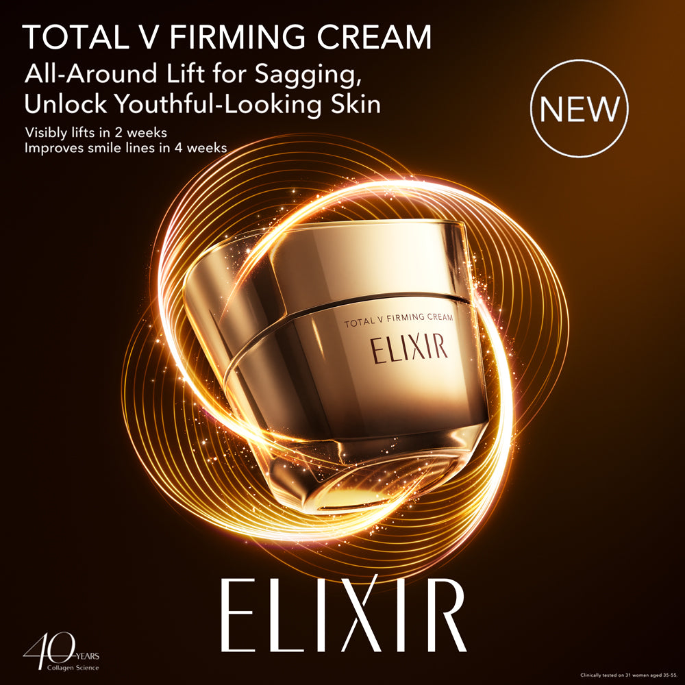 Elixir Total V Firming Cream - Anti-Aging Face & Neck Tightening Moisturizer for Women | Day & Night Use for Youthful Skin | Perfect for Daily Skincare Routine & Special Occasions
