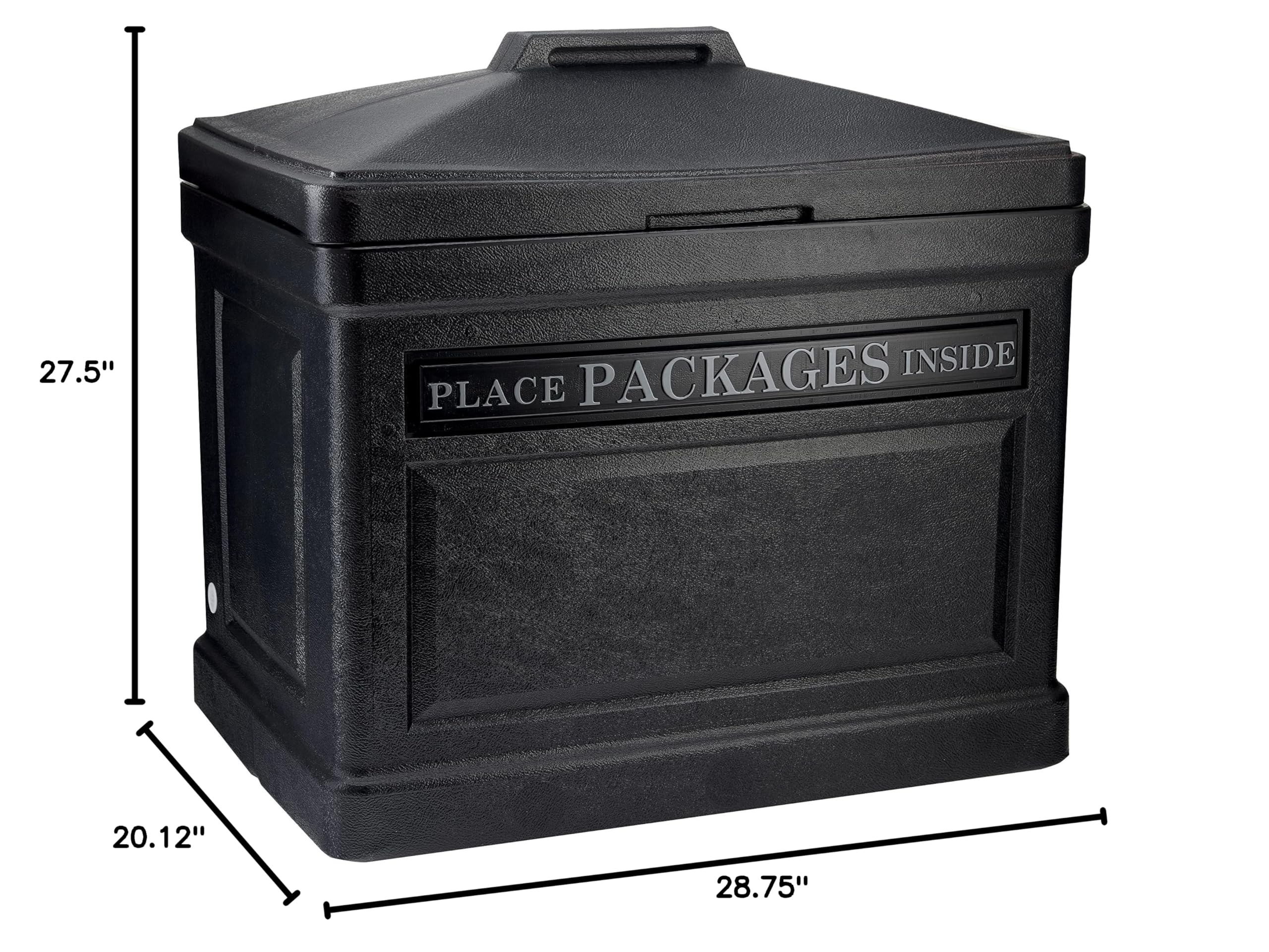 Premium Mighty Tuff Large Package Delivery Box - Heavy Duty Shipping Boxes for Ecommerce, Moving & Storage (12x12x12 in) - Perfect for Amazon FBA, USPS, UPS & FedEx Shipments