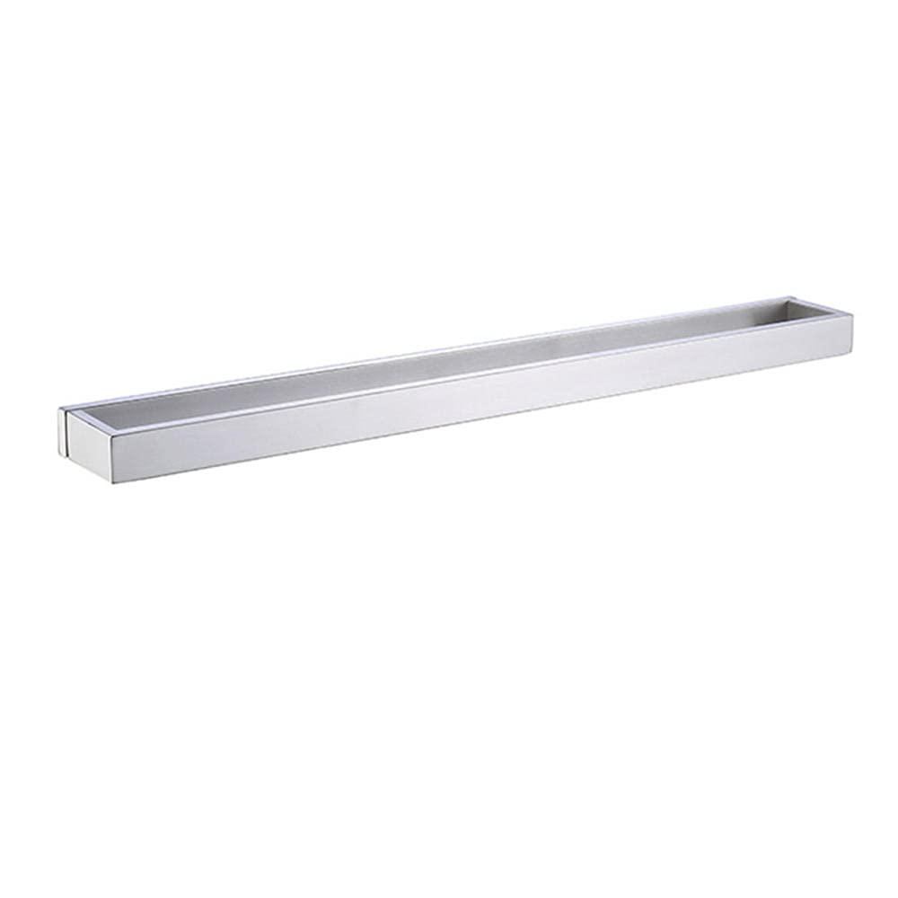 Stainless Steel Towel Rack - No Drill Wall Mounted Adhesive Bathroom Towel Holder - Rustproof & Space Saving - Perfect for Small Bathrooms, Kitchens & RVs