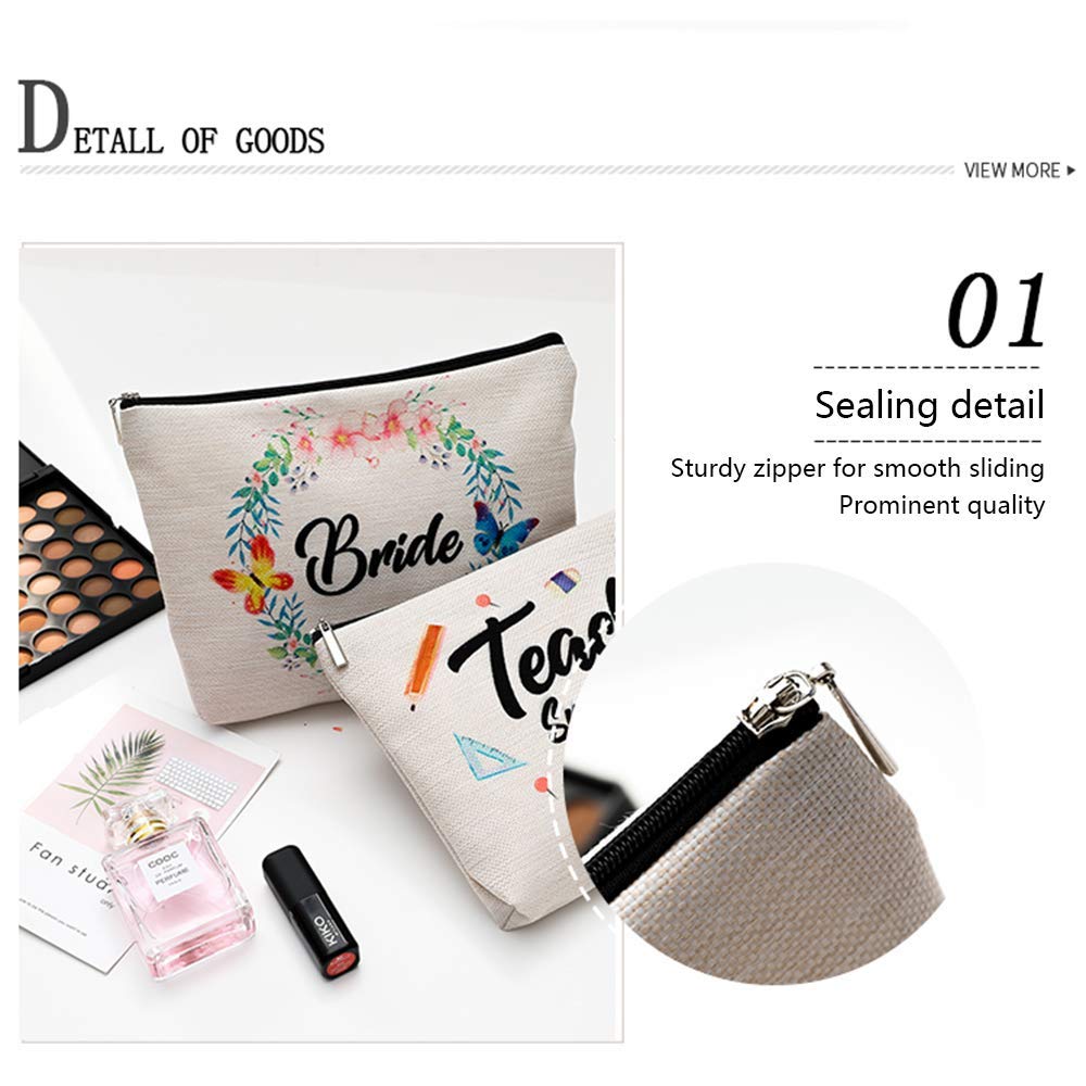 Inspirational Graduation Gifts for Women 2025 - 'She Believed She Could So She Did' Motivational Makeup Bag - Personalized Encouragement Gift for Her - Perfect for College Grads, Birthday & Special Occasions