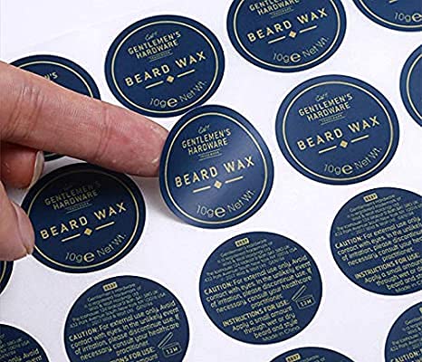 500 Packs Custom Rectangle Self-Adhesive Stickers - Personalized Labels for Business, Christmas Gifts, Branding (Text/Image/Logo) - Waterproof, Durable - Perfect for Packaging, Product Labeling, and Promotional Giveaways