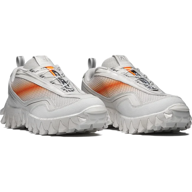 ARIES X SALOMON SNOWCLOG Waterproof Winter Boots - Lunar Rock, Shocking Orange, FTW Silver | Outdoor Snow Hiking & Cold Weather Fashion