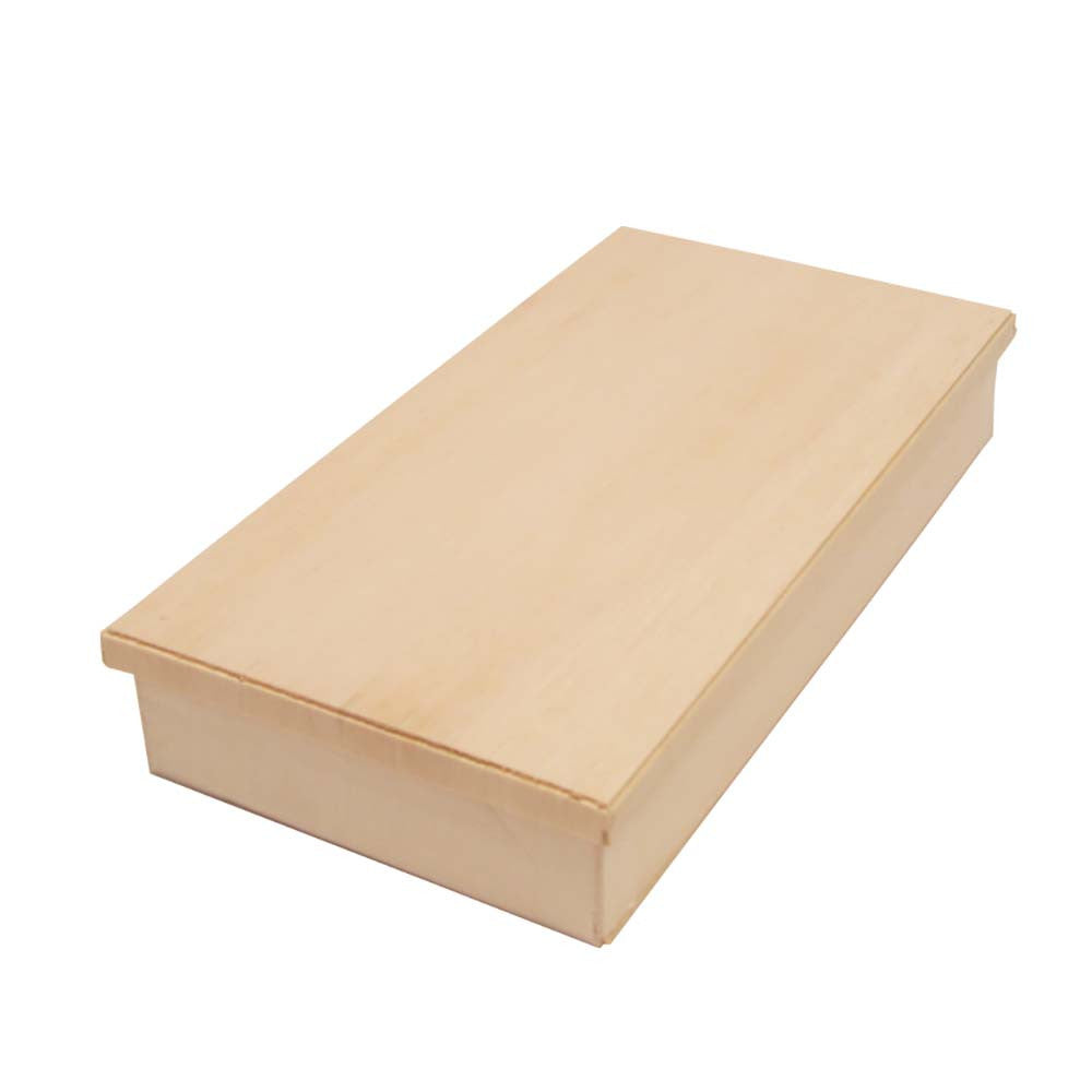 Eco-Friendly Wooden Rectangular Takeout Bento Box - Large 9