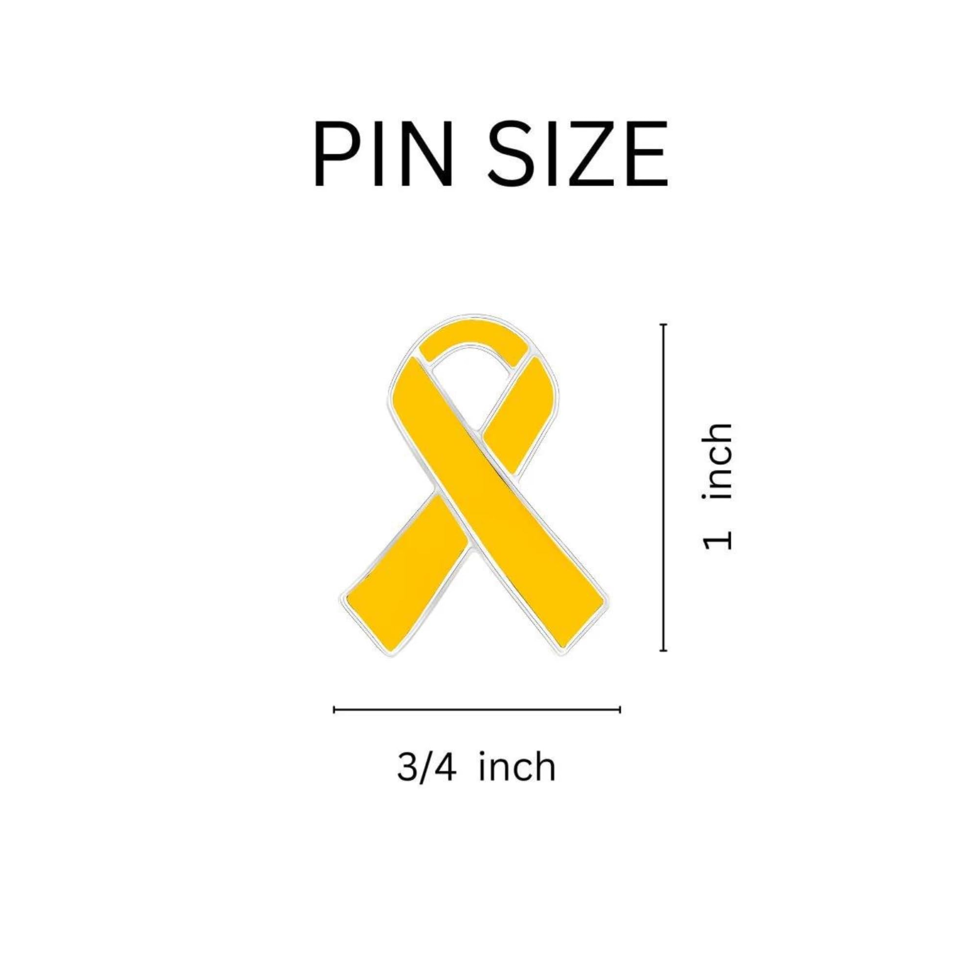 **Wholesale Childhood Cancer Awareness Pins - Gold Ribbon & Butterfly Lapel Pins for Support Groups, Events, Fundraising - Perfect for Charity Gifts, Awareness Campaigns & Community Outreach**    *(Use Cases: Wear at charity walks, fundraisers, school events, or give as meaningful gifts to survivors, families, and advocates.)*