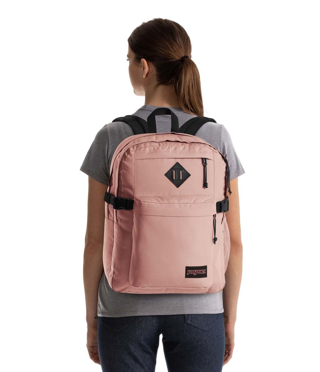 JanSport Main Campus Backpack - Misty Rose | Durable School & College Backpack for Students, Travel & Everyday Use