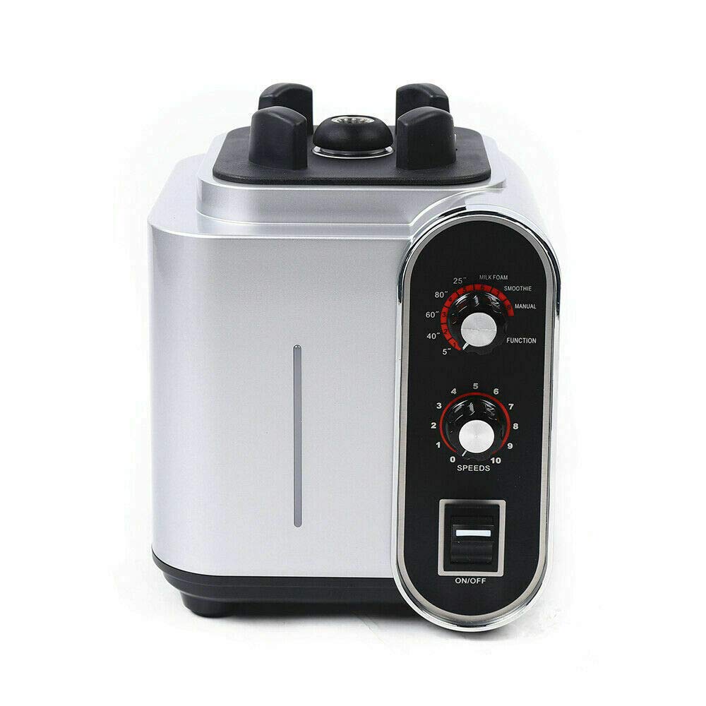 DYRABREST 1800W High-Speed Commercial Blender - 10 Variable Speeds with 1.5L BPA-Free Jar - Perfect for Smoothies, Shakes, Ice Crushing & Food Prep - Ideal for Restaurants, Cafes & Home Kitchens