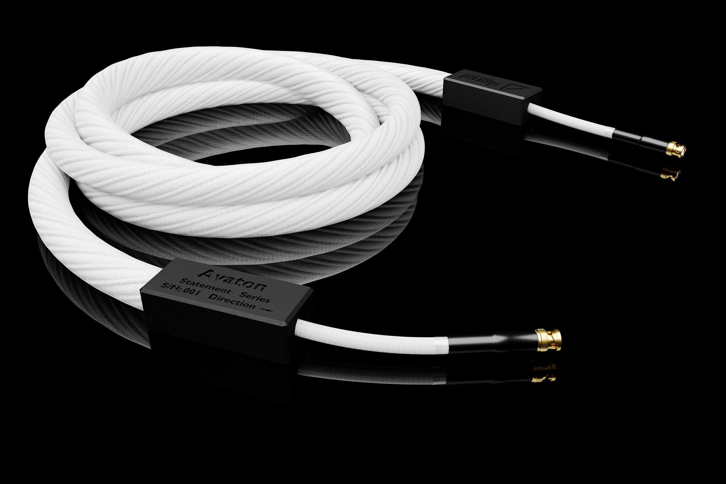 Signal Projects Avaton Digital BNC 75Ω Cable - High-Quality Coaxial Cable for Professional Audio/Video & Broadcast Equipment | Perfect for Studio, Live Sound & Digital Signal Transmission