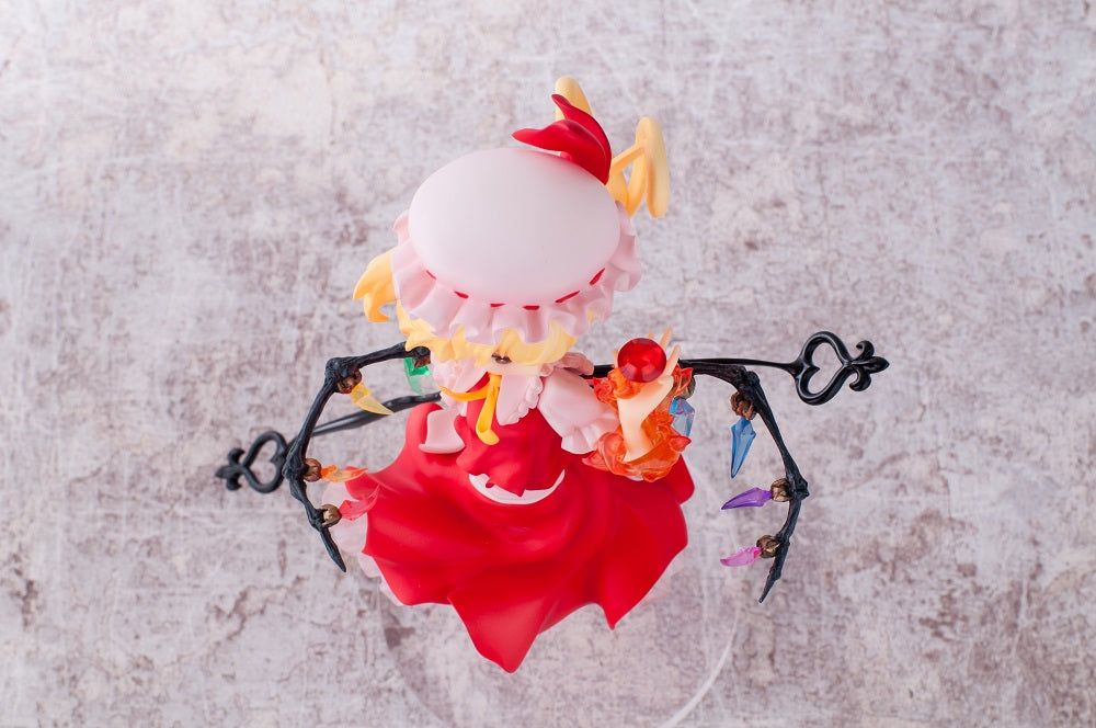 Touhou Project Flandre Scarlet Aquamarine Non-Scale Anime Statue Figure - Perfect for Anime Collections, Gaming Room Decor & Gift for Touhou Fans