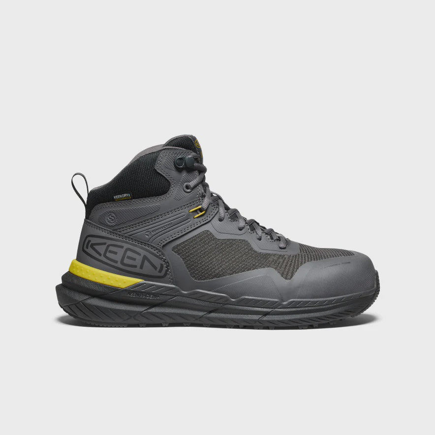 Keen 1030305 Carbon Toe Work Boots for Men - Safety Steel Toe Work Shoes with Slip-Resistant & Electrical Hazard Protection - Ideal for Construction, Warehouse & Industrial Work