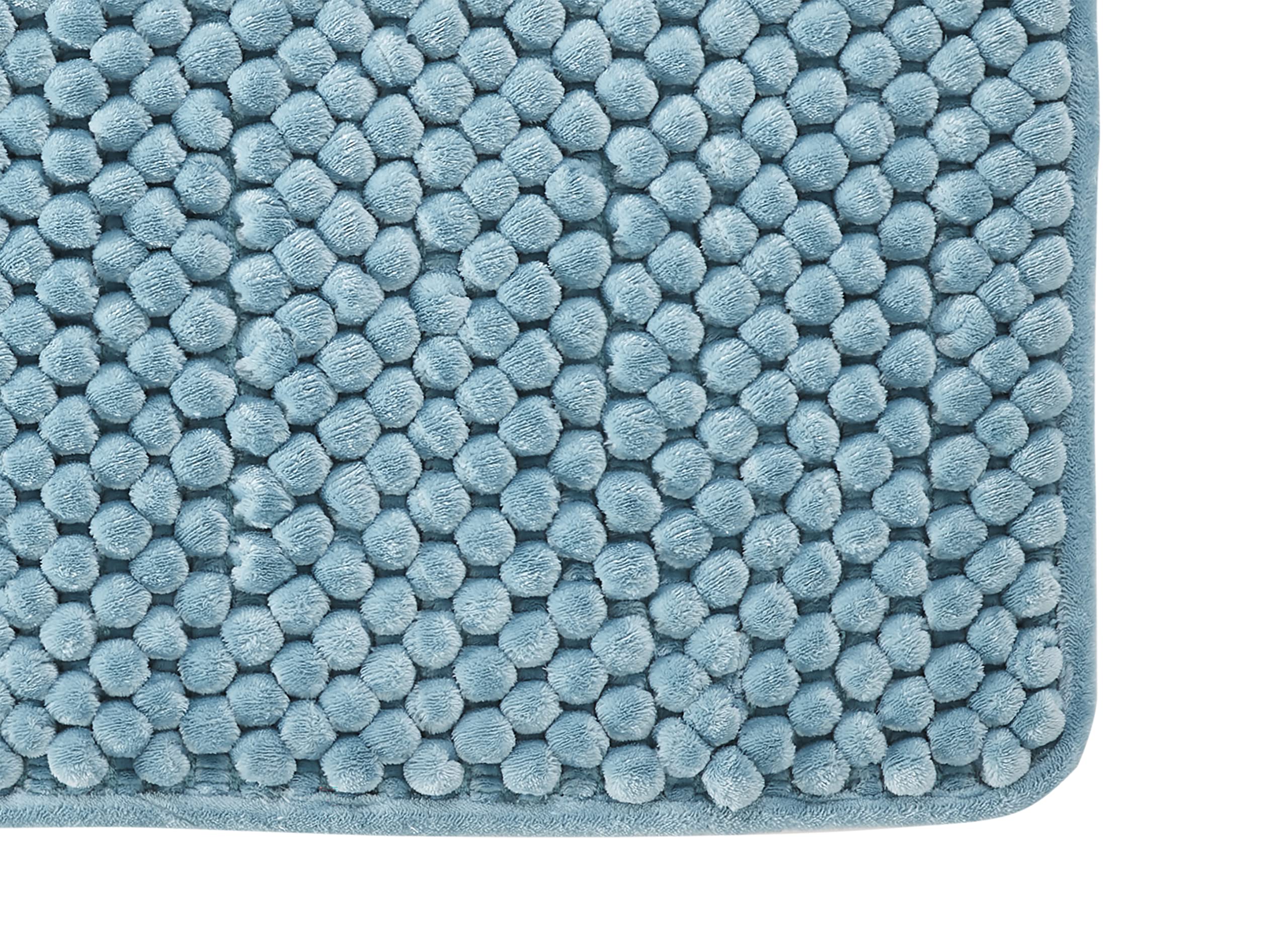 Better Trends Alma Chenille Bath Mat - Absorbent Non-Slip Bathroom Rug for Shower & Vanity (20