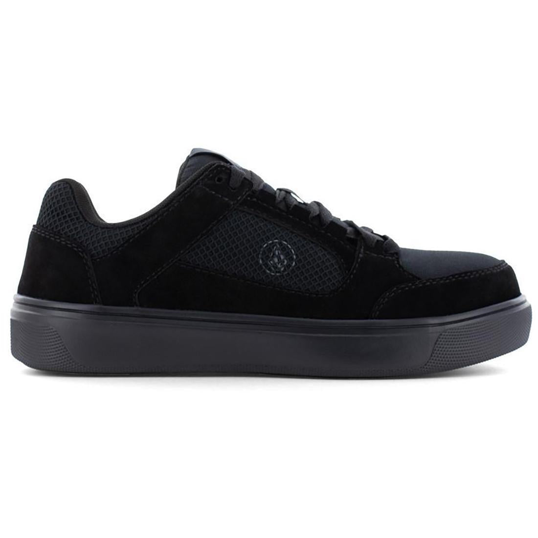 Best Composite Toe Skate Shoes for Work - Black Safety Shoes for Men & Women | Perfect for Construction, Warehouse & Skating