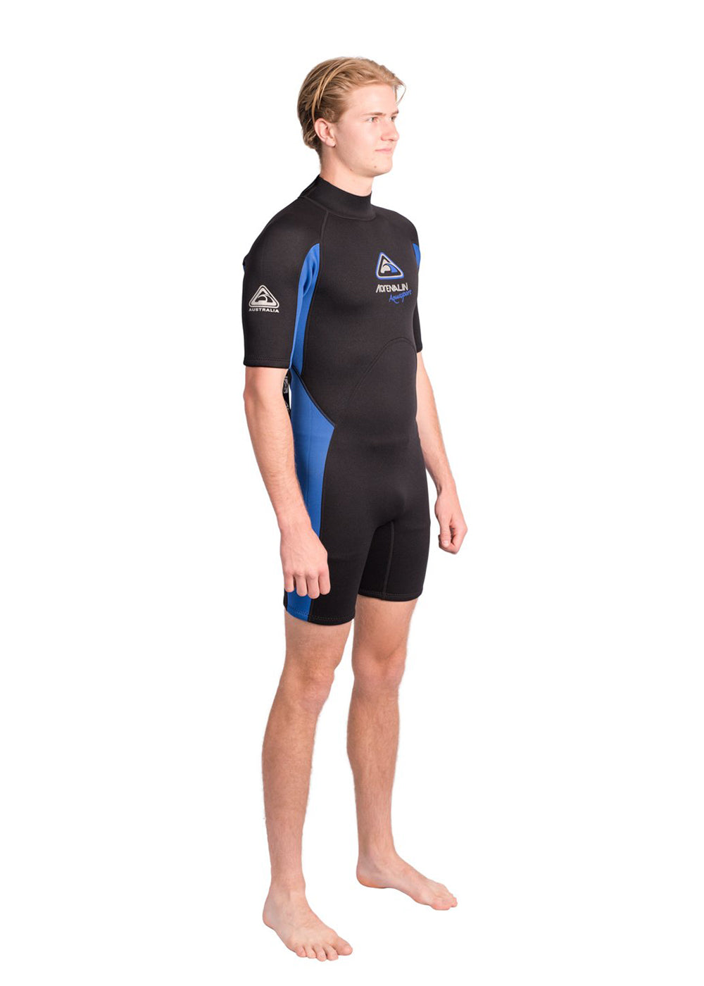 Adrenaline Men's 2mm Aquasport Spring Wetsuit for Surfing, Diving & Water Sports | Lightweight & Flexible Neoprene Suit