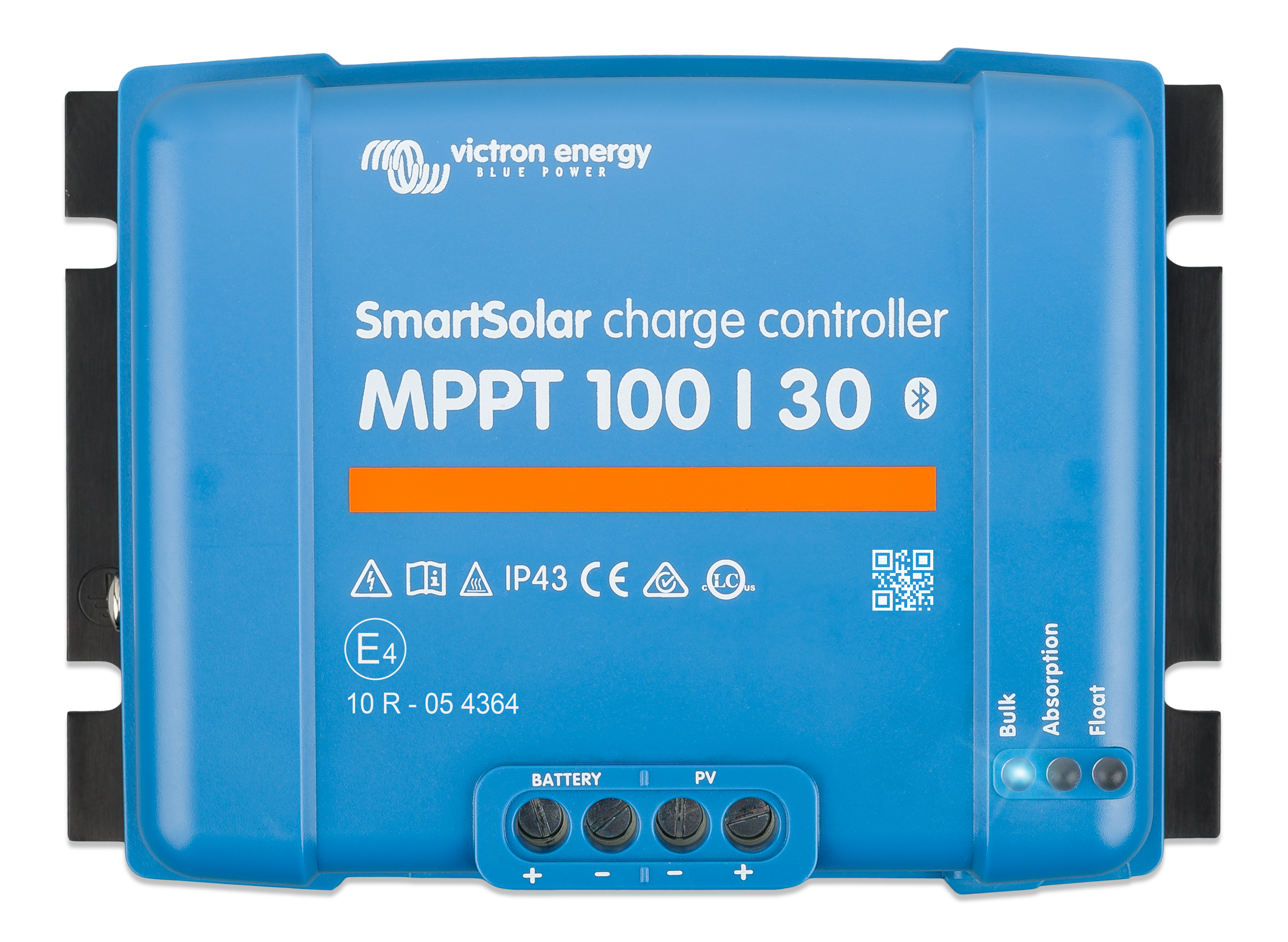 Victron Energy SmartSolar MPPT 100/30 Charge Controller | 12V/24V Solar Panel Regulator for RV, Boat & Off-Grid Power Systems | Efficient Battery Charging with Bluetooth Monitoring