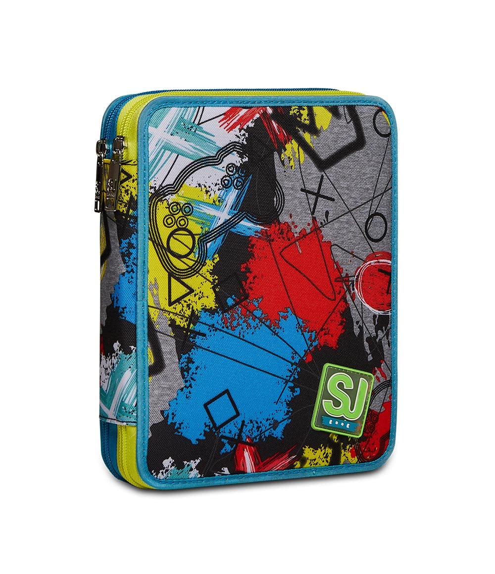 Expandable School Backpack BIG - GLITZLED BOY + Large Pencil Case - GLITZLED BOY + Kids Sunglasses Set | Perfect for School, Travel & Outdoor Activities