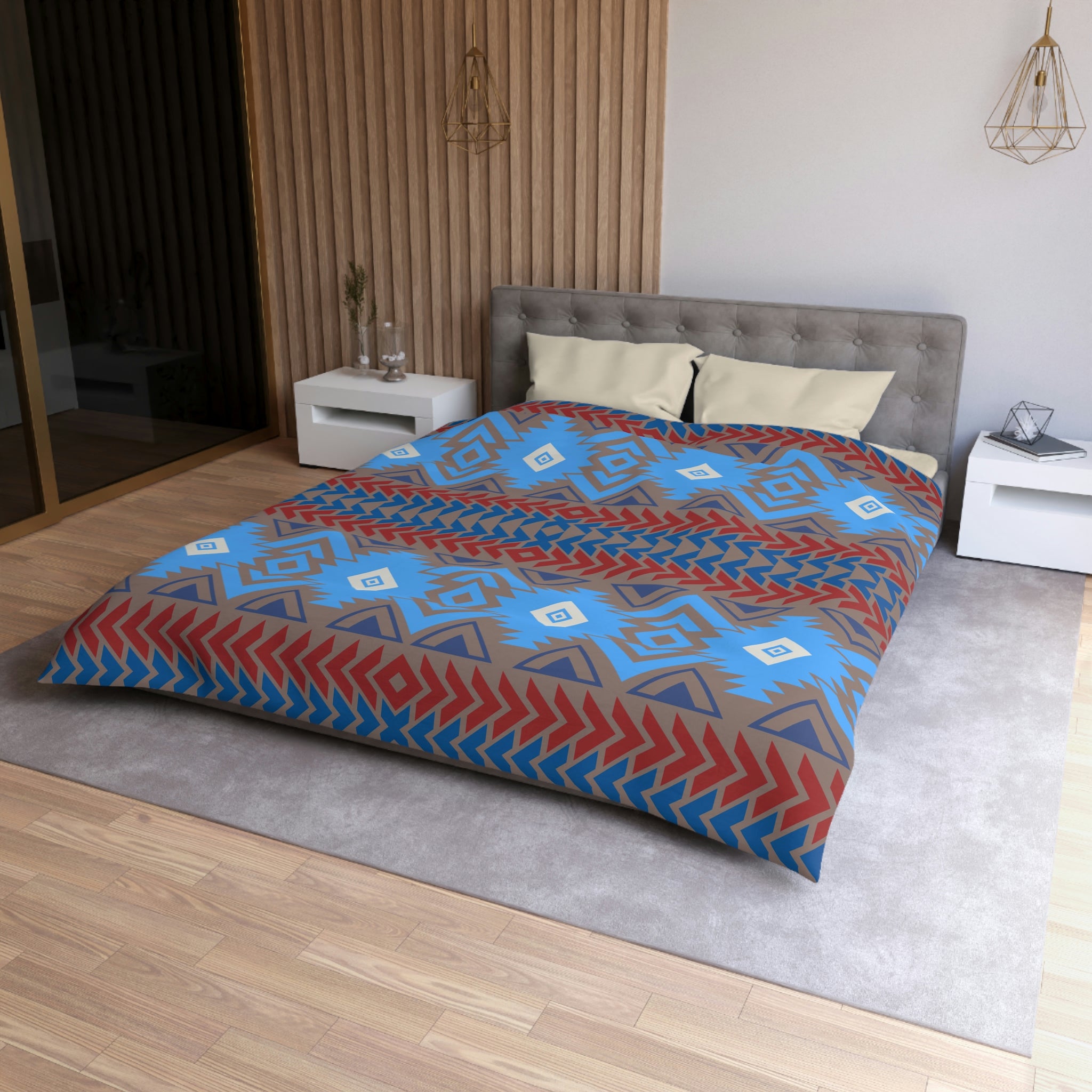 River Canyon Microfiber Duvet Cover Set - Soft Queen/Twin Size Bedding for Cozy Bedroom - Perfect for Home, Hotel, and Guest Room Comfort