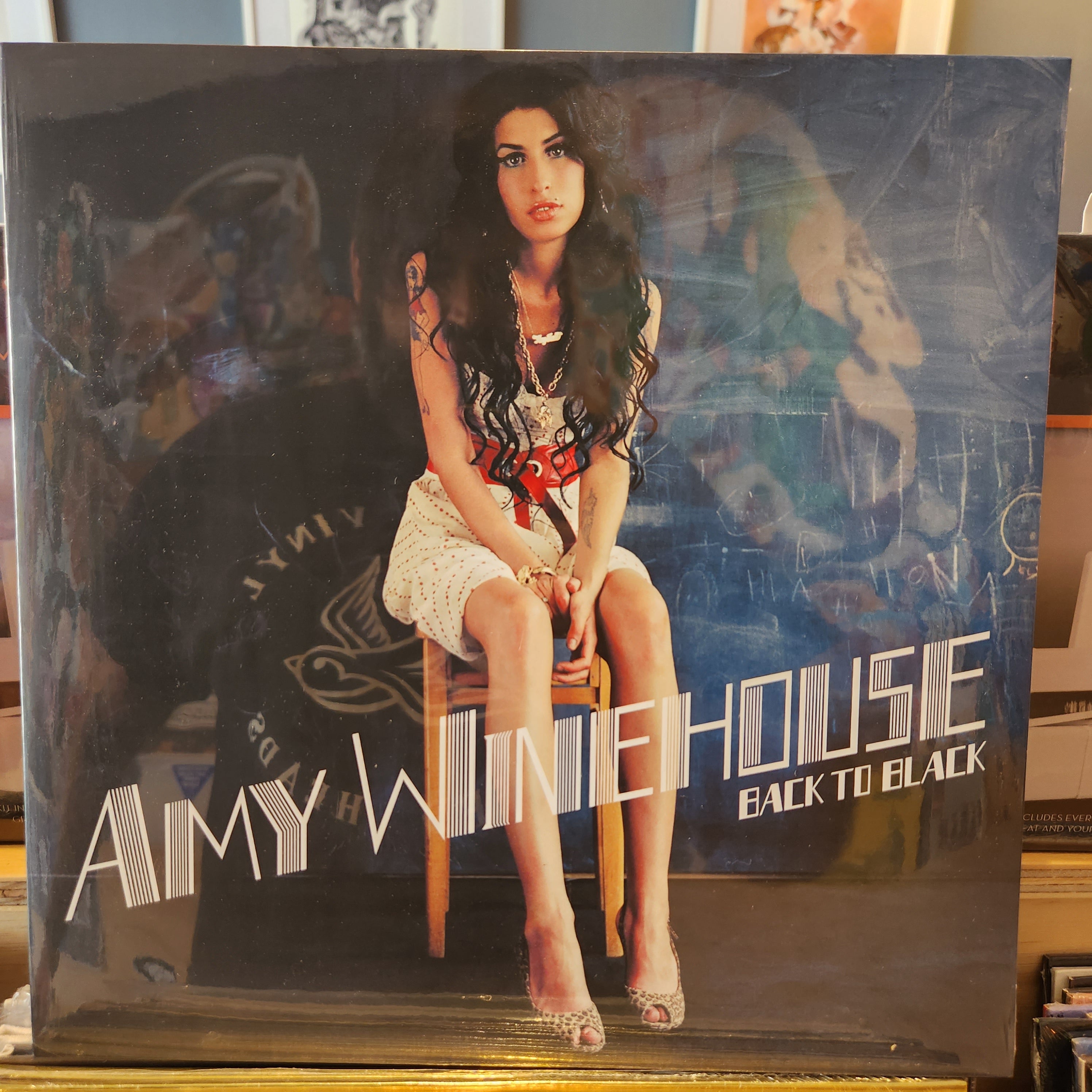 Amy Winehouse - Back to Black Vinyl LP Record | Limited Edition 180g Audiophile Pressing | Perfect for Jazz & Soul Music Lovers, Vinyl Collectors & Home Listening