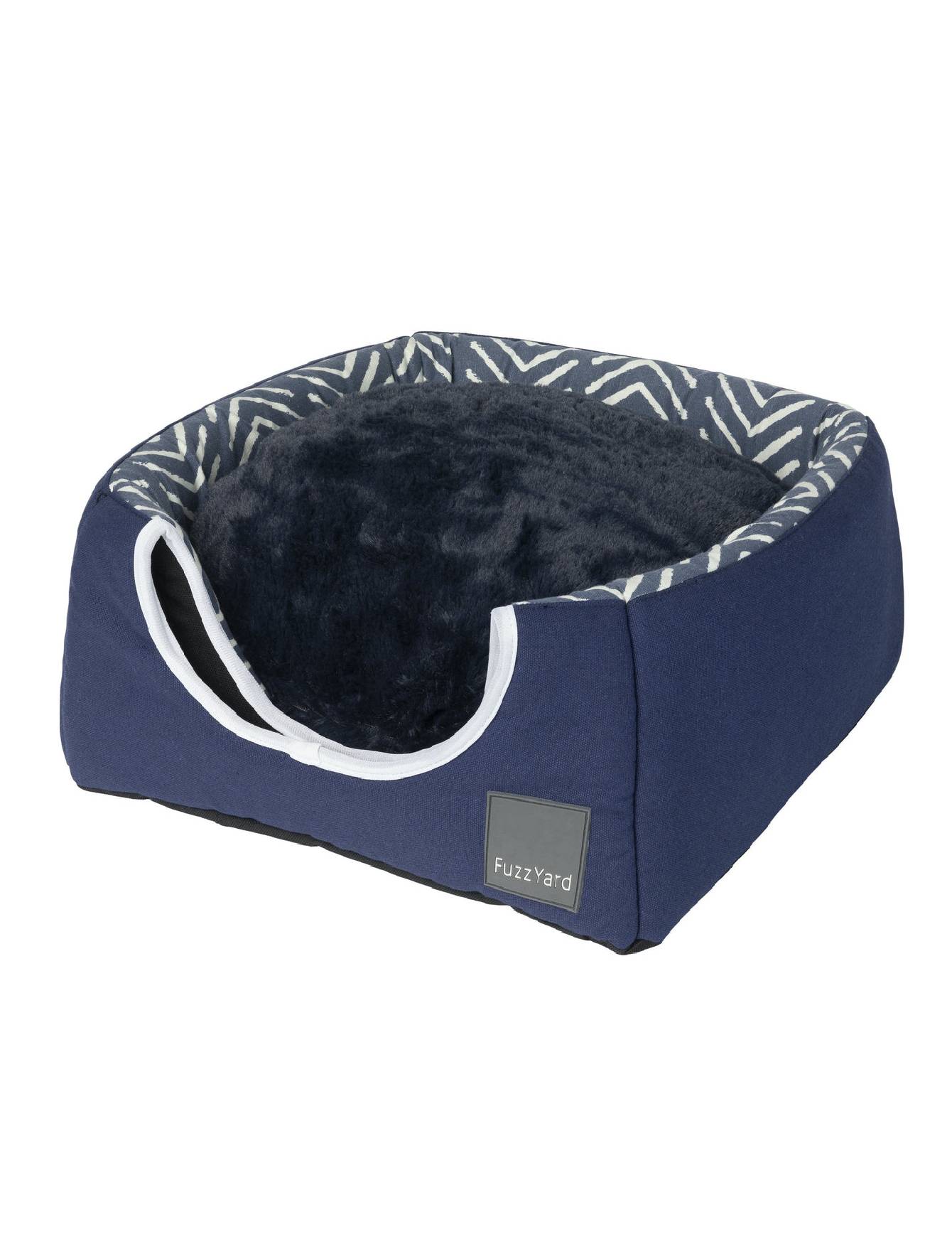 Fuzzyard Cat Cubby Sacaton - Cozy Pet Bed for Cats & Small Dogs - Soft Plush Hideaway with Removable Cushion - Perfect for Napping, Lounging & Stress Relief at Home or Office