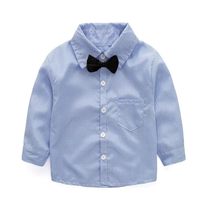 3-Piece Baby Boy Clothes Set for Spring & Autumn - Back to School Outfit for Little Gentleman (Ages 2-8) | Perfect for School, Parties & Family Photos