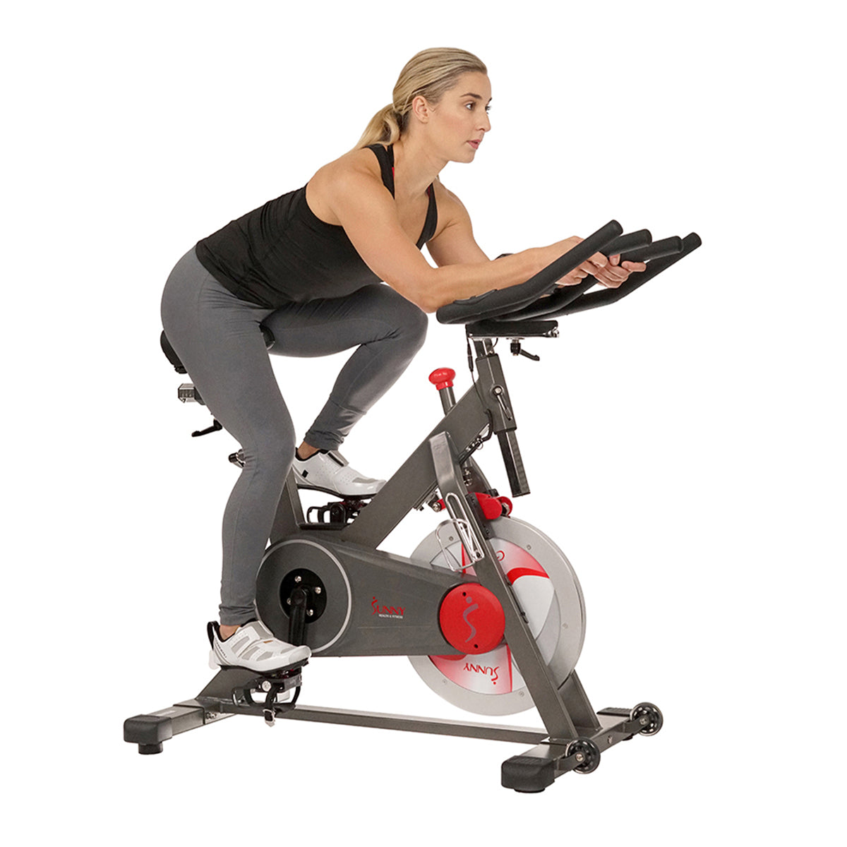 Premium Indoor Cycling Bike for Home Workouts - Stationary Exercise Bike with Adjustable Resistance for Cardio & Strength Training - Perfect for Home Gym, Fitness Enthusiasts & Spin Classes