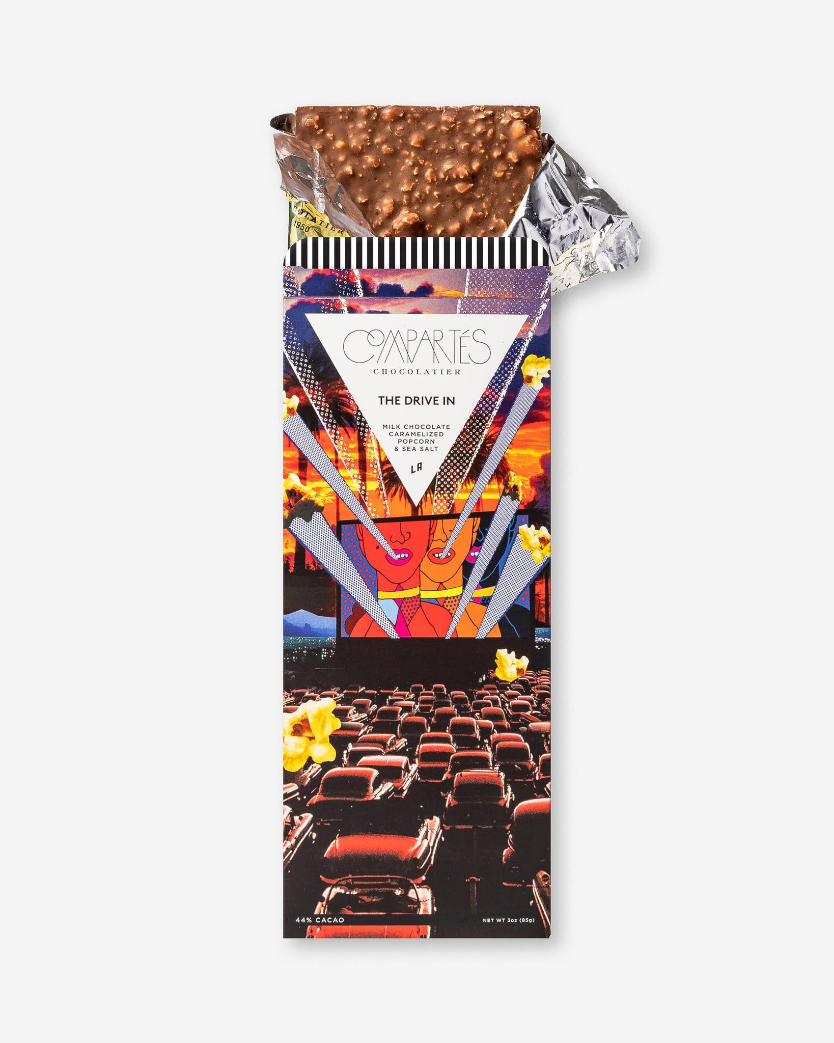Delicious Caramelized Popcorn Chocolate Bar - Crunchy & Sweet Snack for Movie Nights, Parties & Gifts