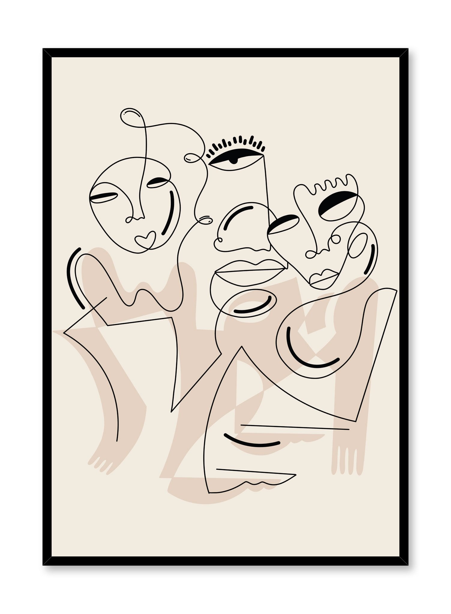 Stylish Night Out Poster - Perfect for Home Decor, Parties & Events | Trendy Wall Art for Living Room, Bedroom & Office