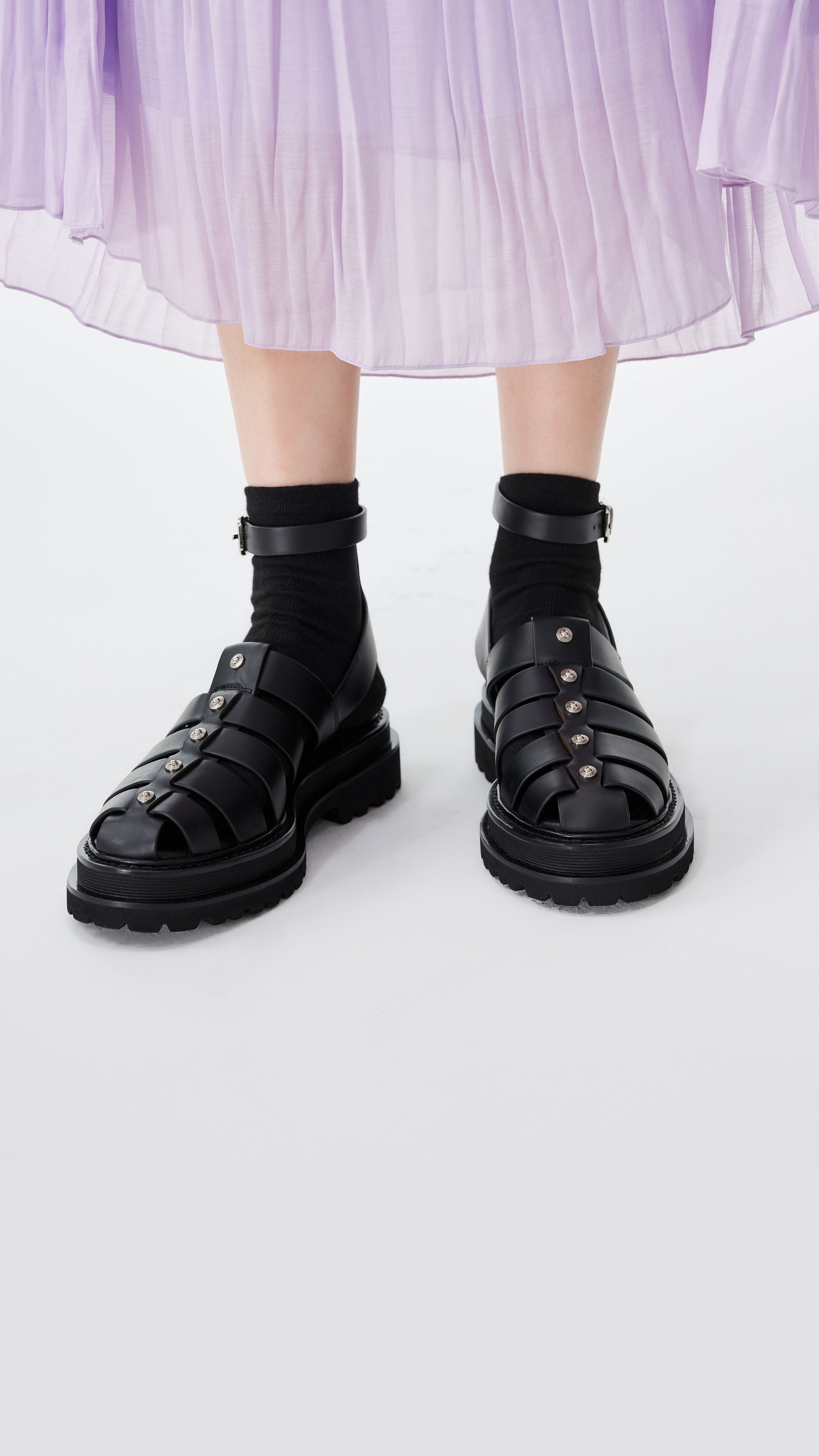 Women's Leather Strappy Sandals - Comfortable & Stylish Summer Shoes for Walking, Beach, and Casual Outings