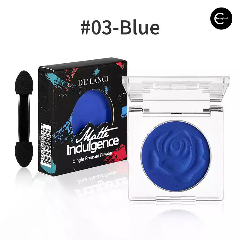 DE'LANCI Magnetic Single Eyeshadow - Long Lasting, Highly Pigmented, Easy to Apply - Perfect for Everyday Makeup & Professional Looks